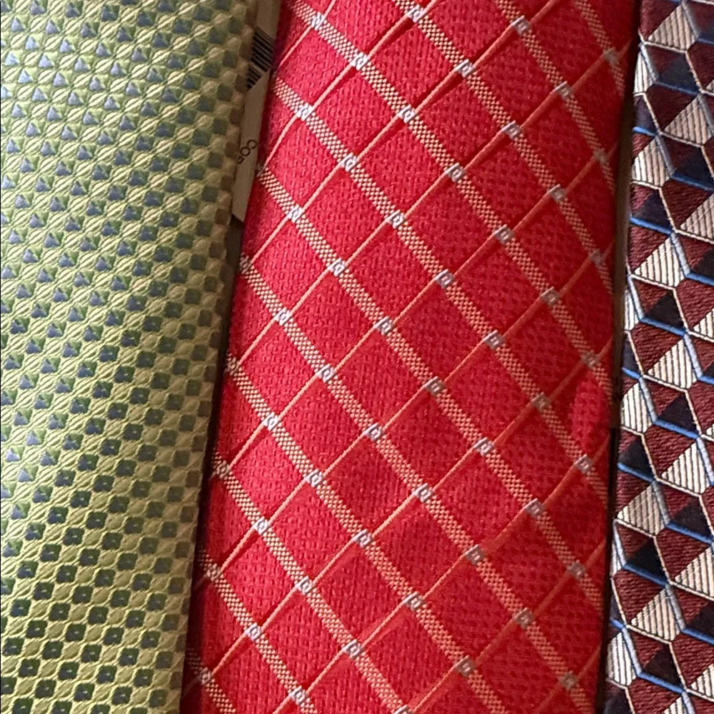 Perry Ellis Men’s Tie Bundle NWT Set of 4 Classic Neckties Stocking Stuffers‎